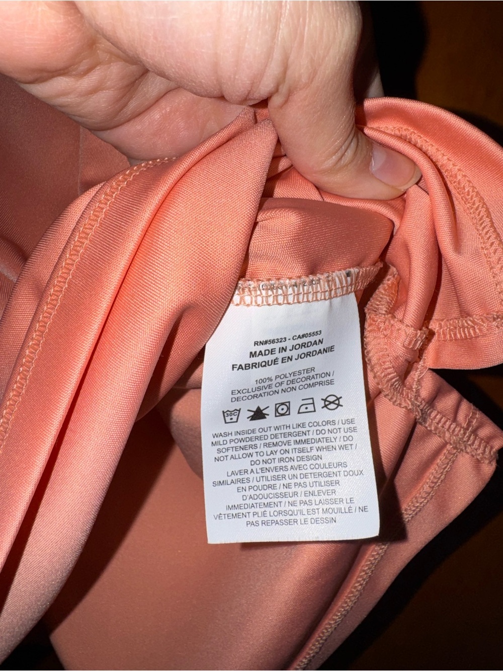 Women’s Nike Dri-FIT Workout Coral Tank Top - Picture 4 of 4